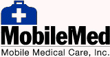 Logo for "Mobile Medical Care Inc"
