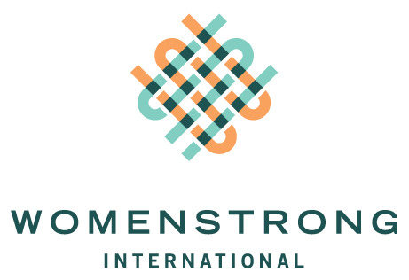 Logo for "WOMENSTRONG INTERNATIONAL"