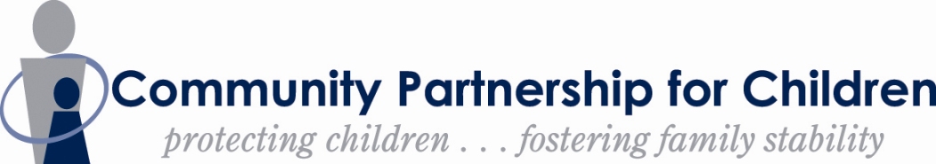 Logo for "COMMUNITY PARTNERSHIP FOR CHILDREN INC"
