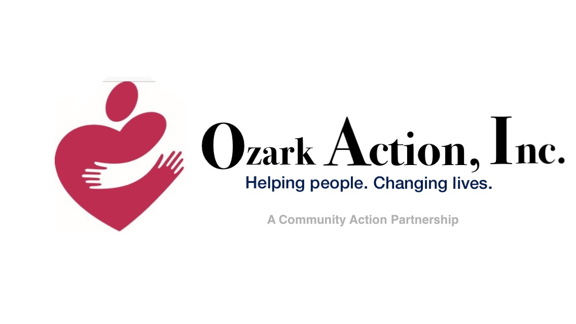 Logo for "OZARK ACTION INC"