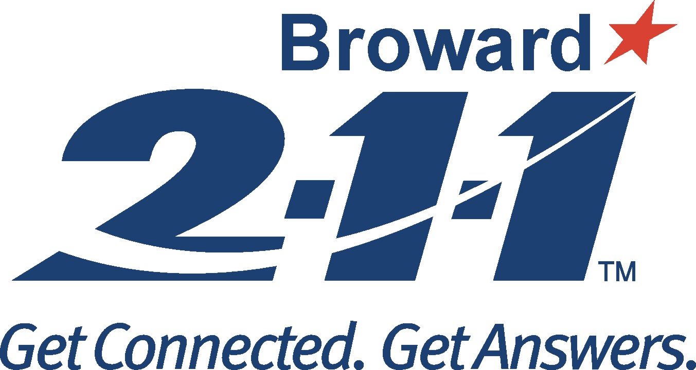 Logo for "FIRST CALL FOR HELP OF BROWARD INC"