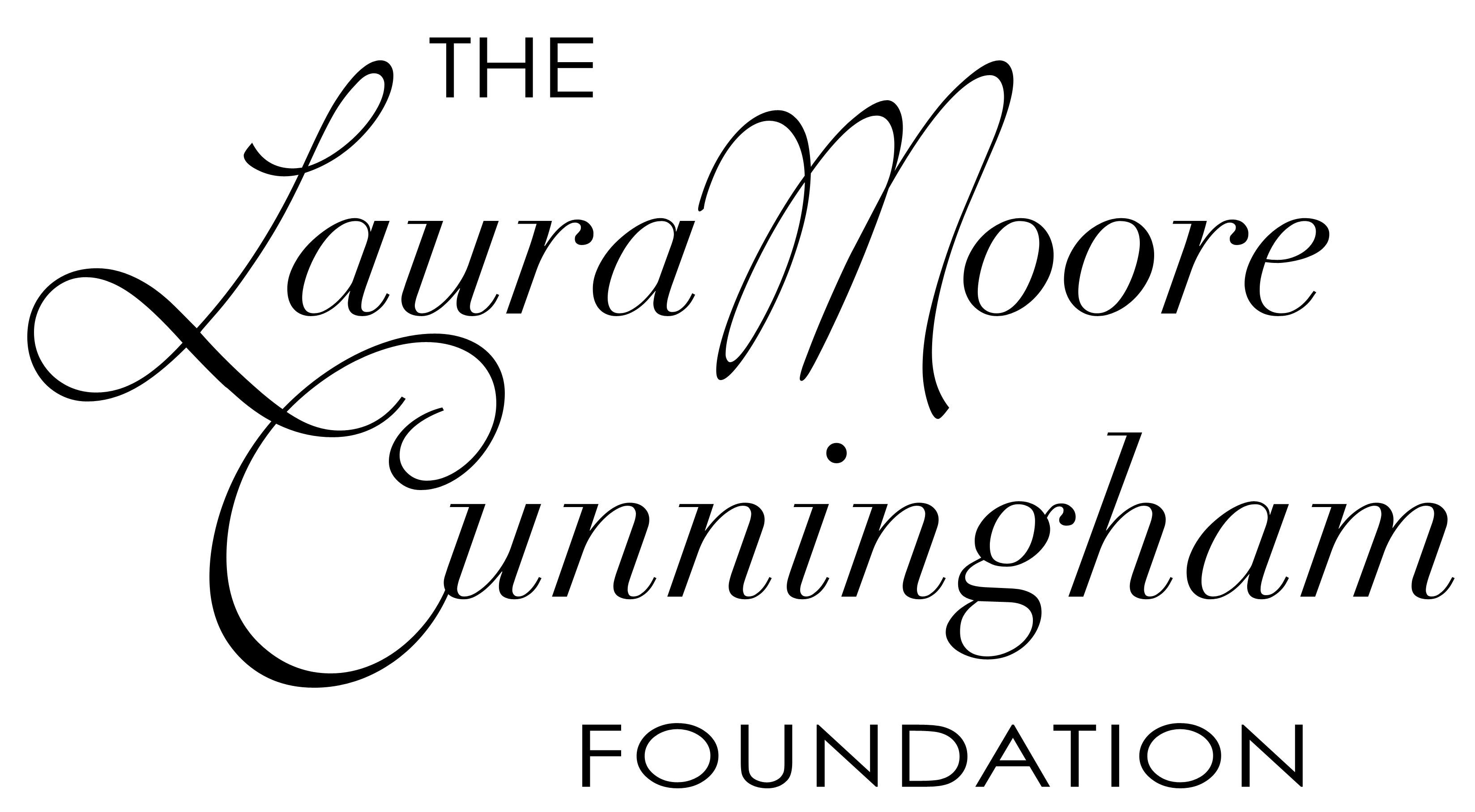 Logo for "LAURA MOORE CUNNINGHAM FOUNDATION INC"