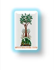 Logo for "ANTIOCH EDUCATIONAL CENTER"