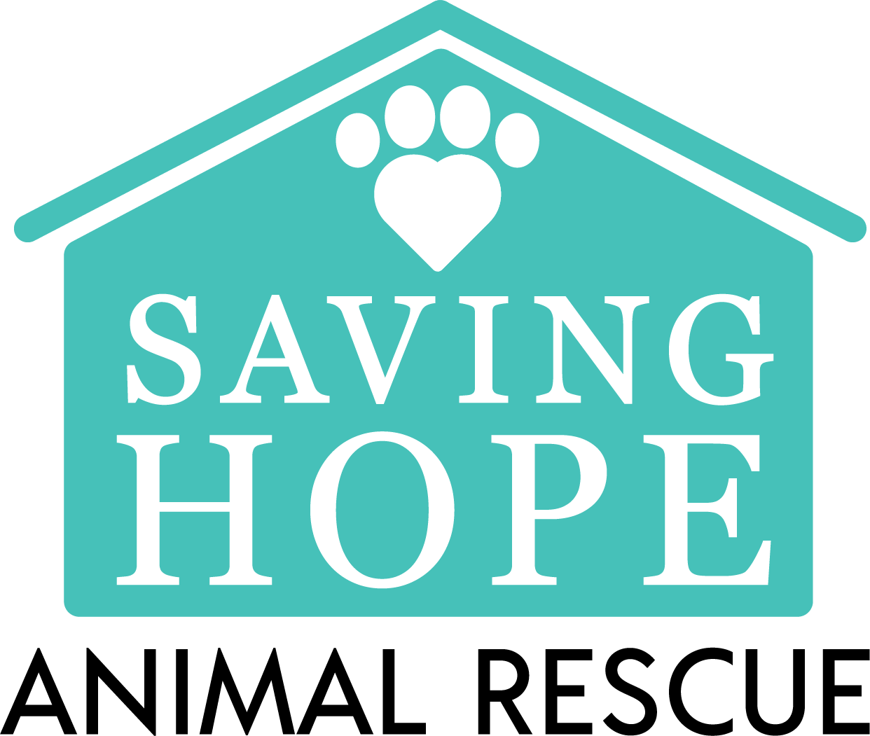 Logo for "SAVING HOPE ANIMAL RESCUE FUND"