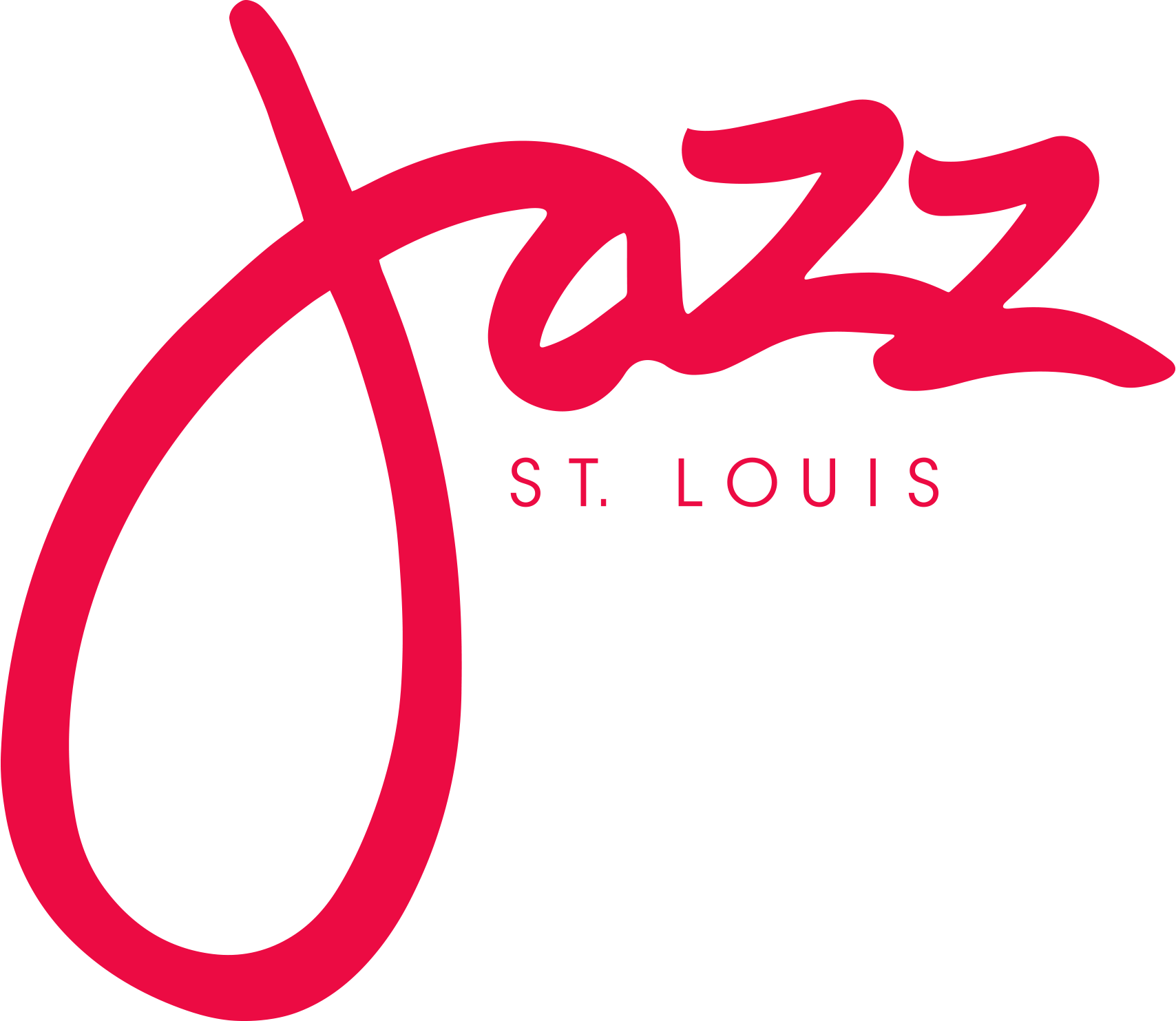 Logo for "JAZZ ST LOUIS"