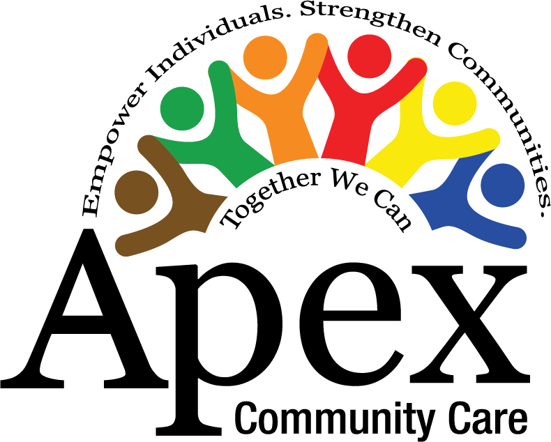 Logo for "APEX COMMUNITY CARE INC"