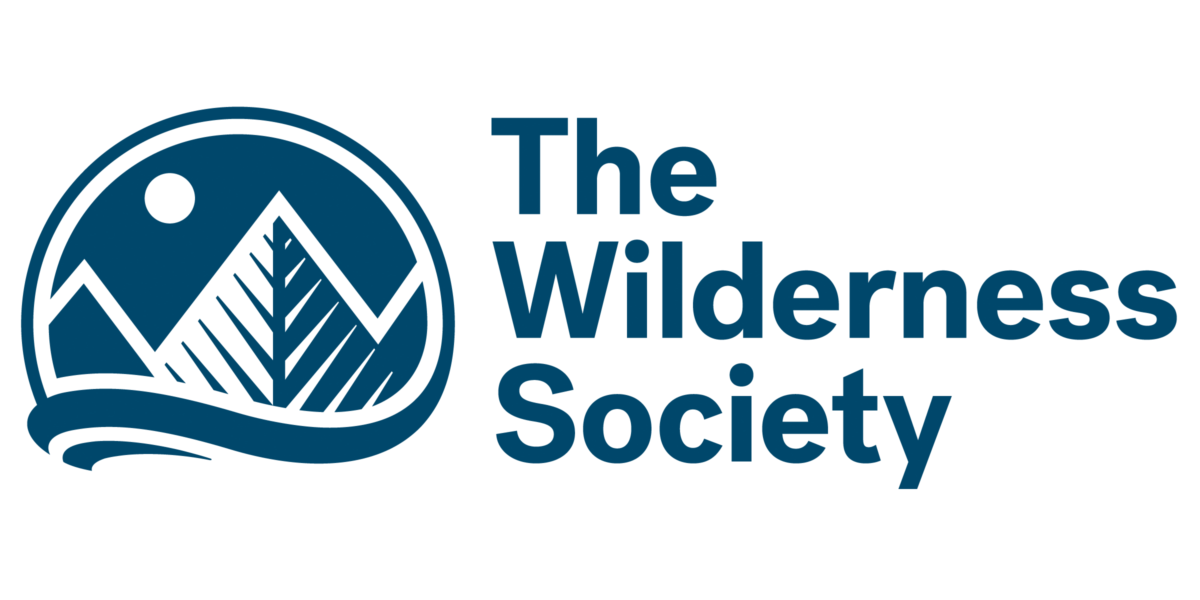 Logo for "THE WILDERNESS SOCIETY"