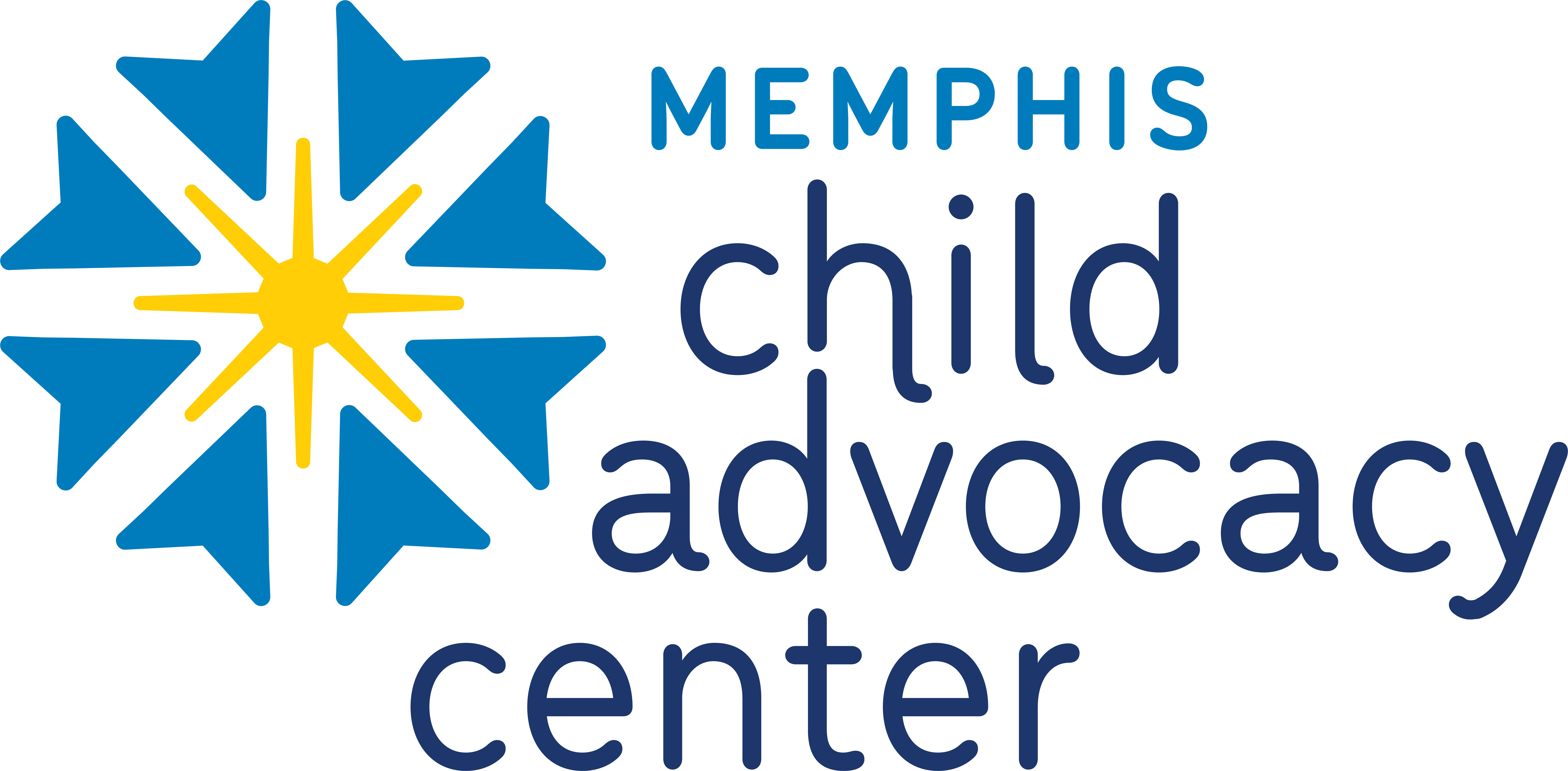 Logo for "MEMPHIS CHILD ADVOCACY CENTER"