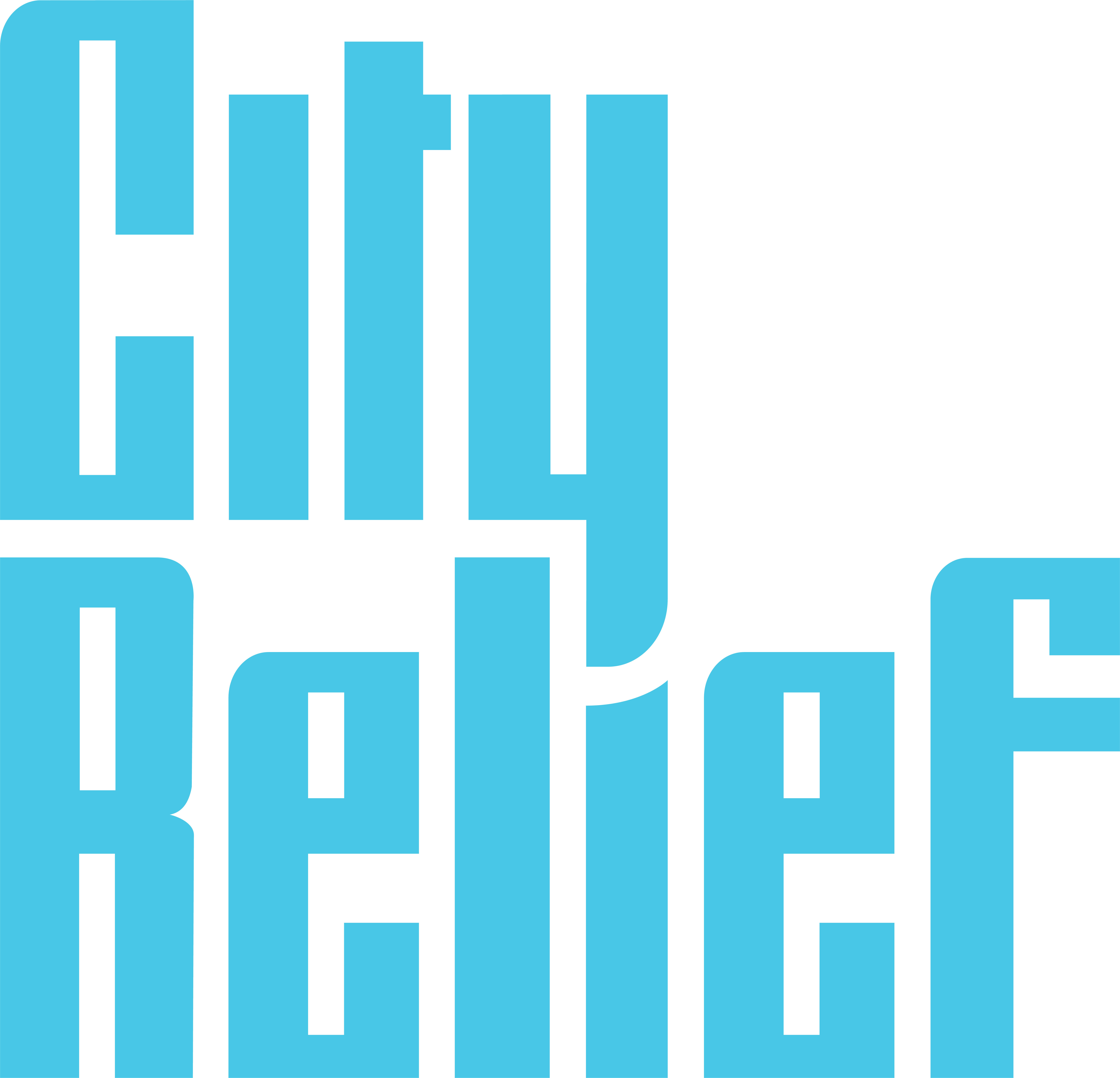 Logo for "CITY RELIEF INC"
