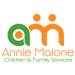 Logo for "Annie Malone Children and Family Service"