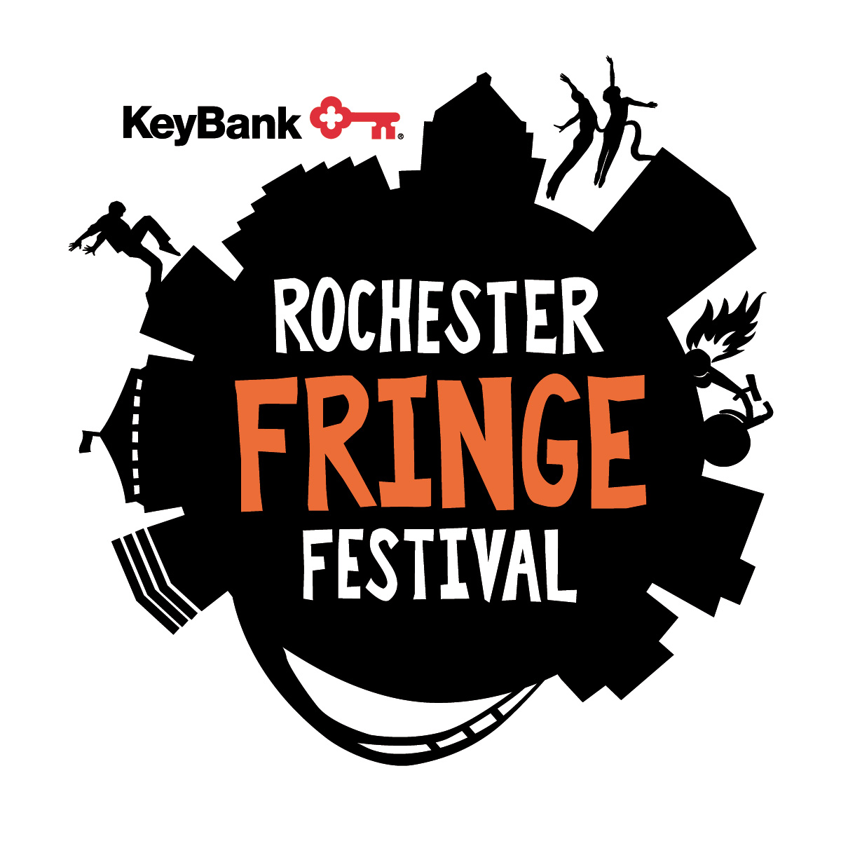 Logo for "Rochester Fringe Festival Inc"