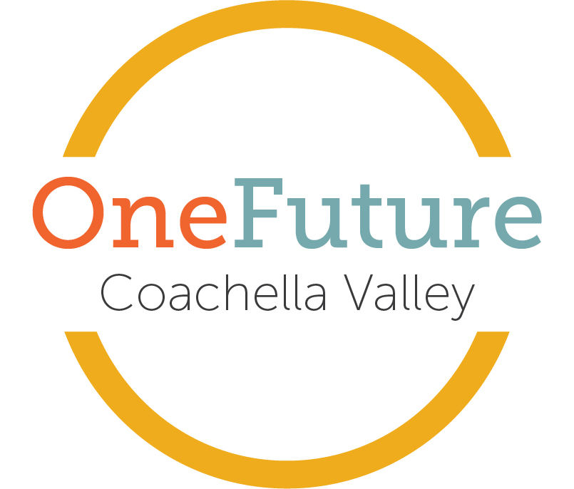 Logo for "OneFuture Coachella Valley"
