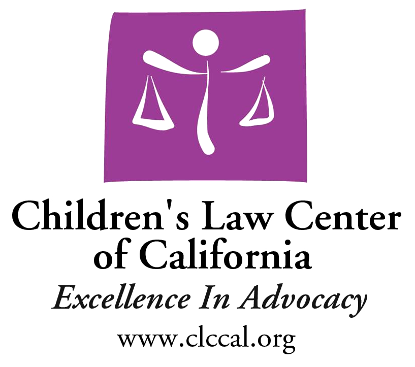 Logo for "CHILDREN'S LAW CENTER OF CALIFORNIA"