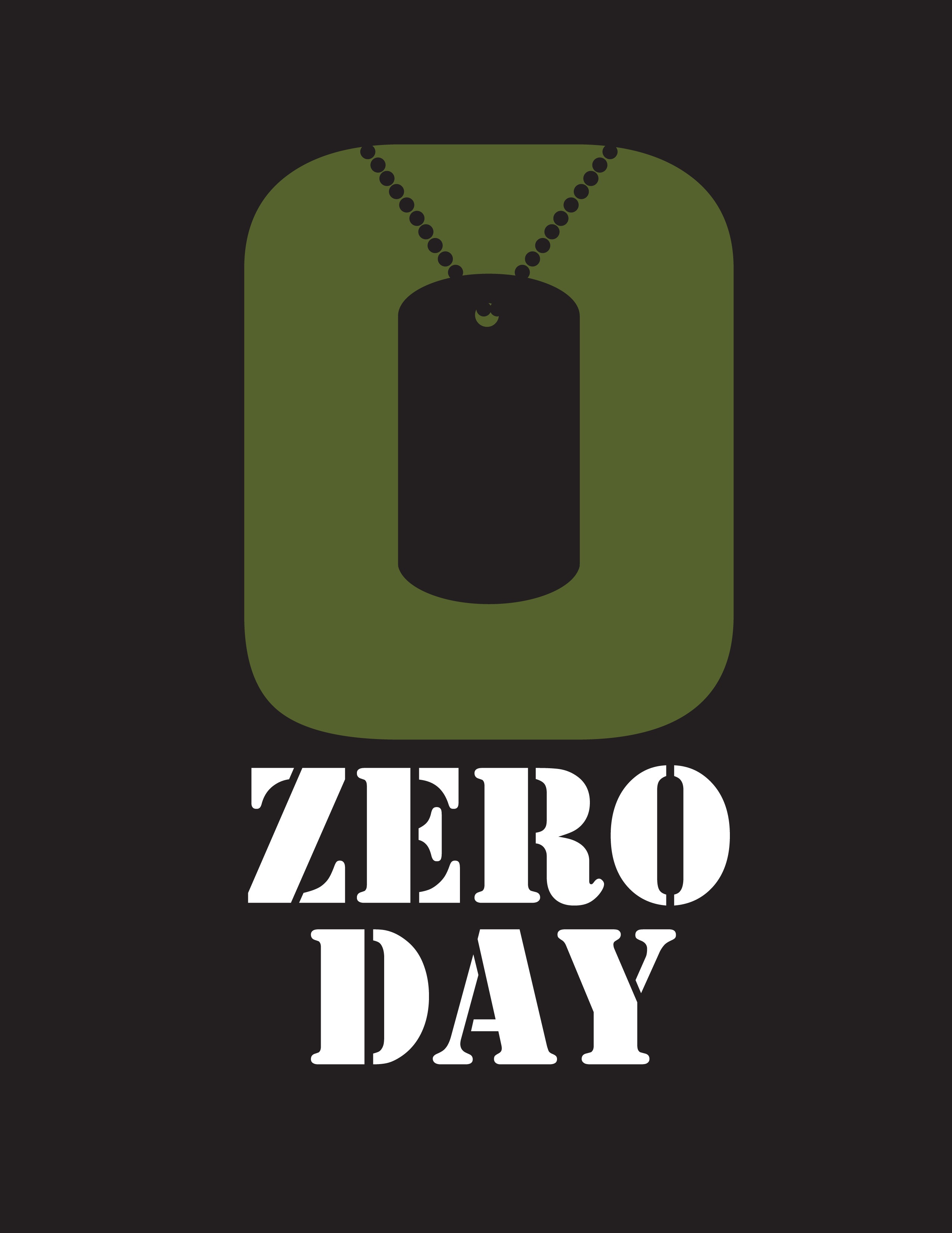 Logo for "ZERO DAY INC"