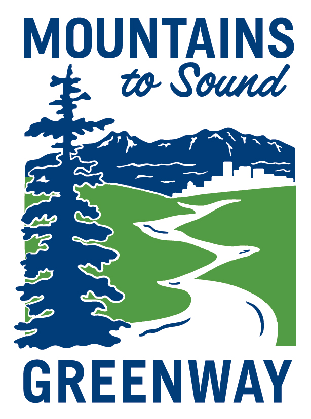 Logo for "The Mountains to Sound Greenway Trust"