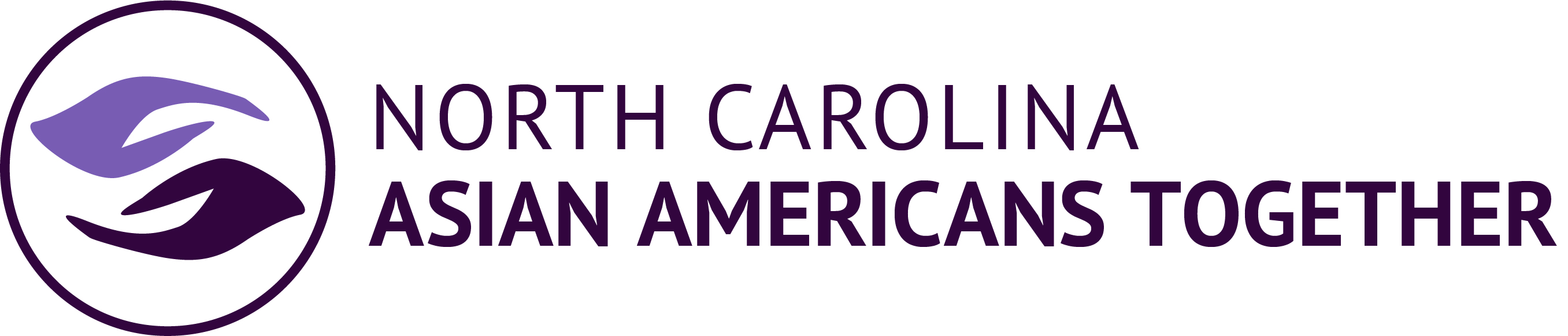 Logo for "NORTH CAROLINA ASIAN AMERICANS TOGETHER"