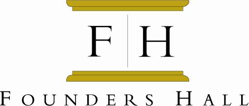 Logo for "Founders Hall Foundation Inc"