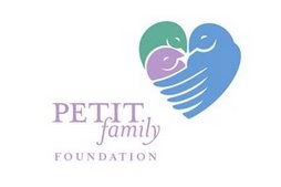 Logo for "THE PETIT FAMILY FOUNDATION INC"