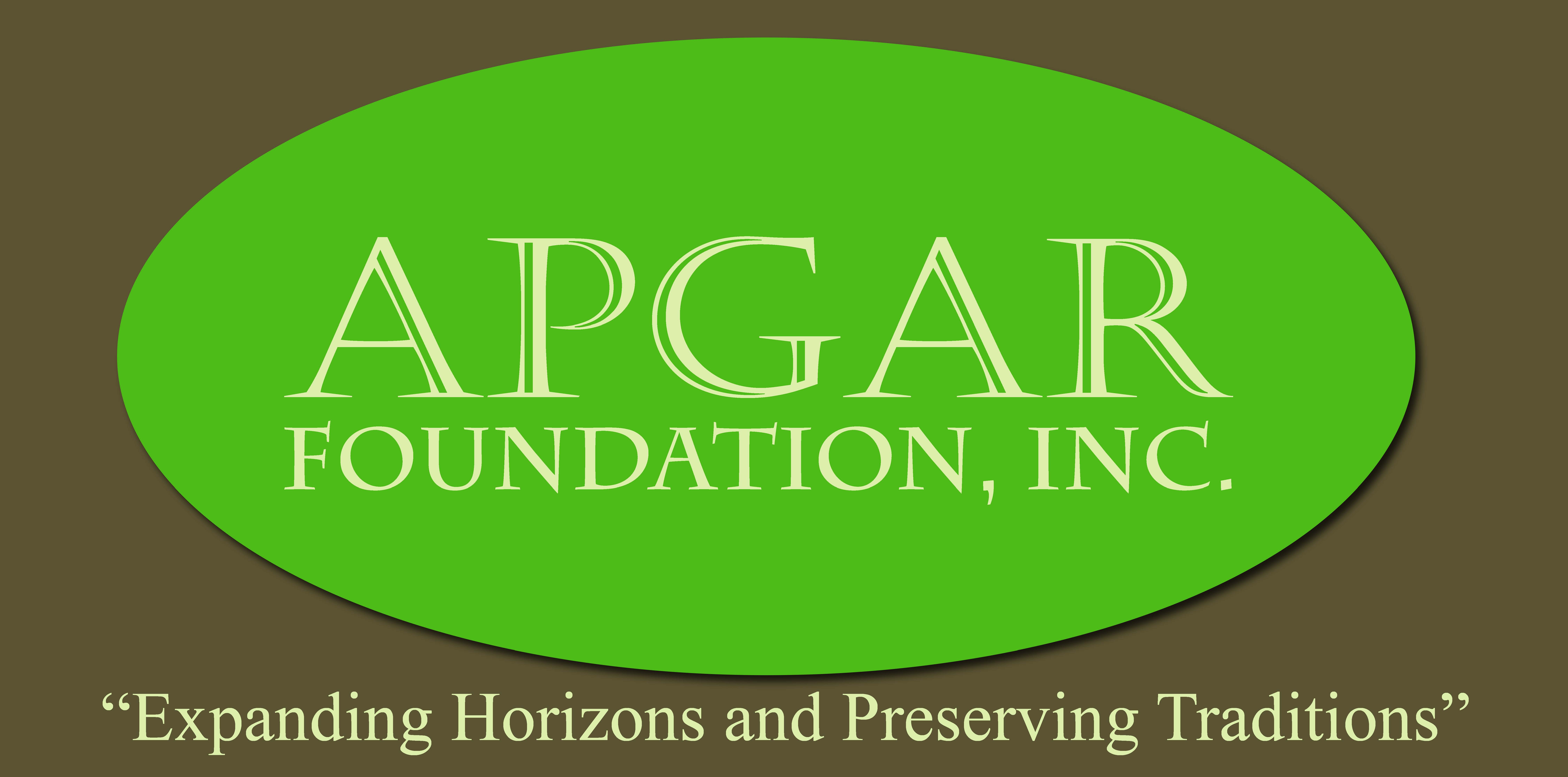 Logo for "APGAR FOUNDATION INC"