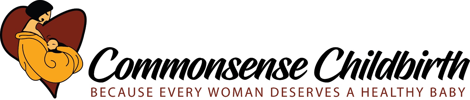 Logo for "COMMONSENSE CHILDBIRTH INC"