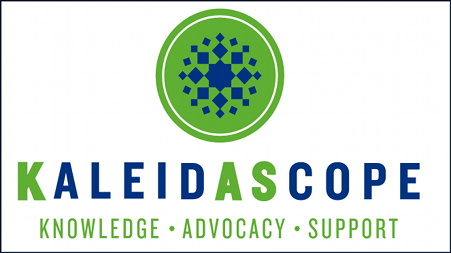 Logo for "KALEIDASCOPE INC"