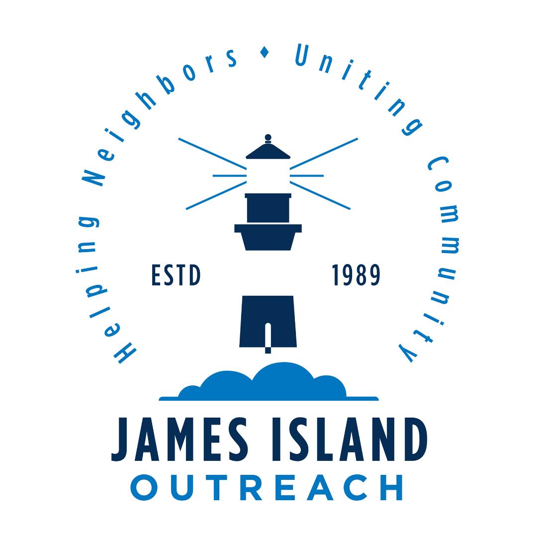 Logo for "JAMES ISLAND OUTREACH"