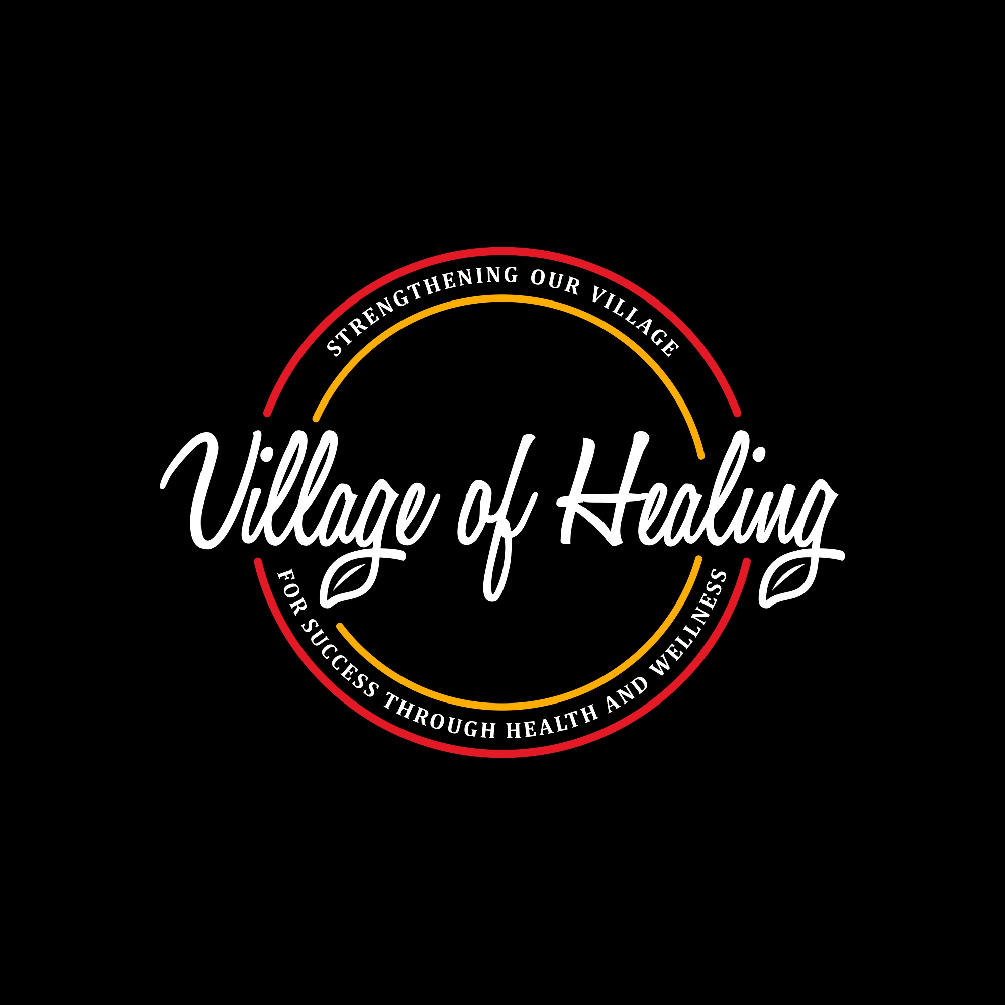 Logo for "VILLAGE OF HEALING"