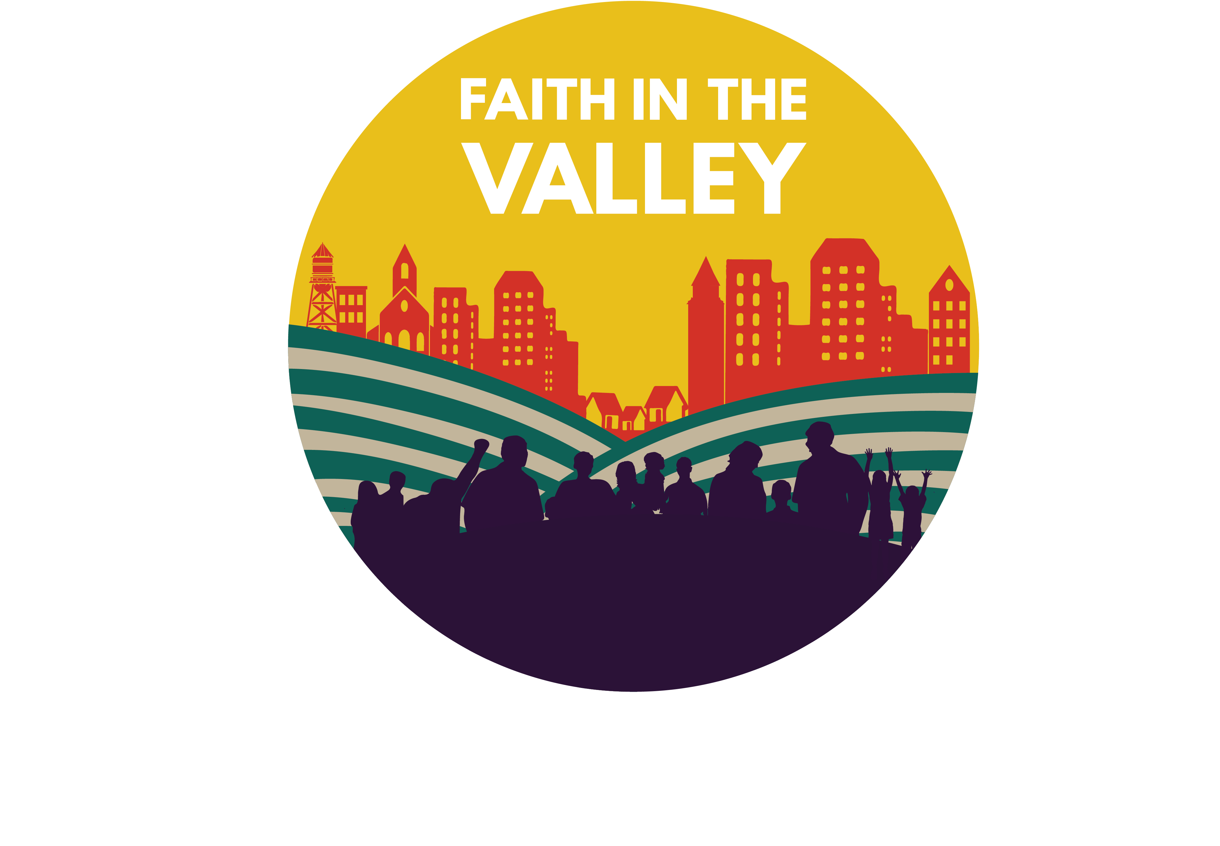 Logo for "FAITH IN THE VALLEY"