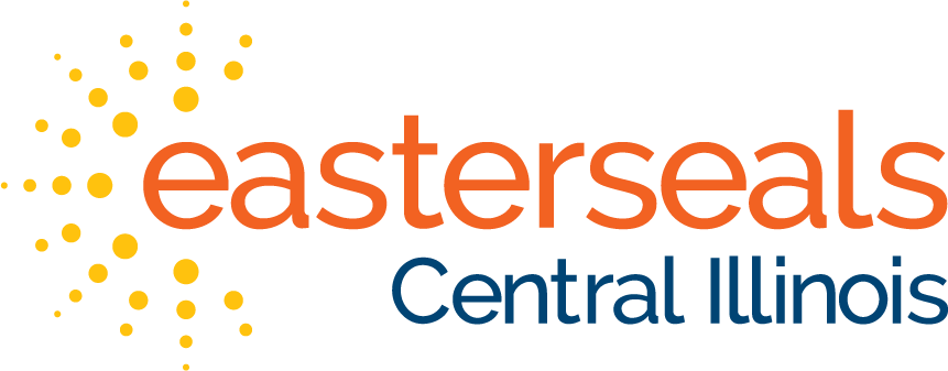 Logo for "EASTERSEALS CENTRAL ILLINOIS"