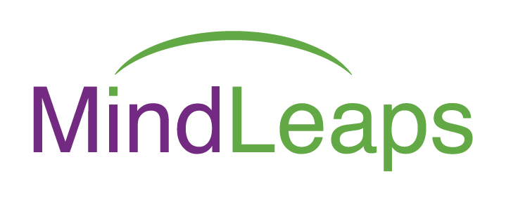 Logo for "MINDLEAPS"