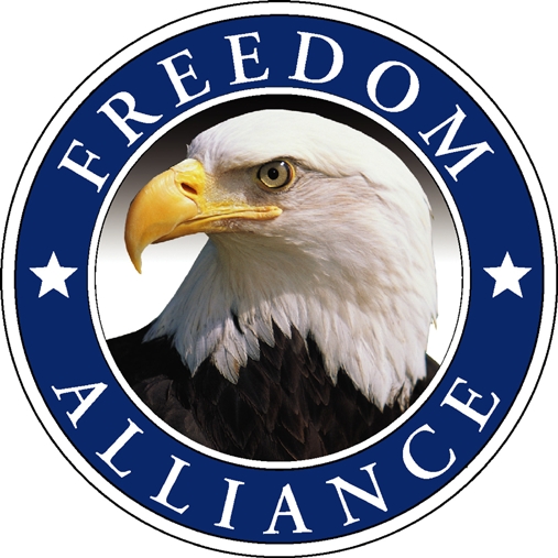 Logo for "FREEDOM ALLIANCE"
