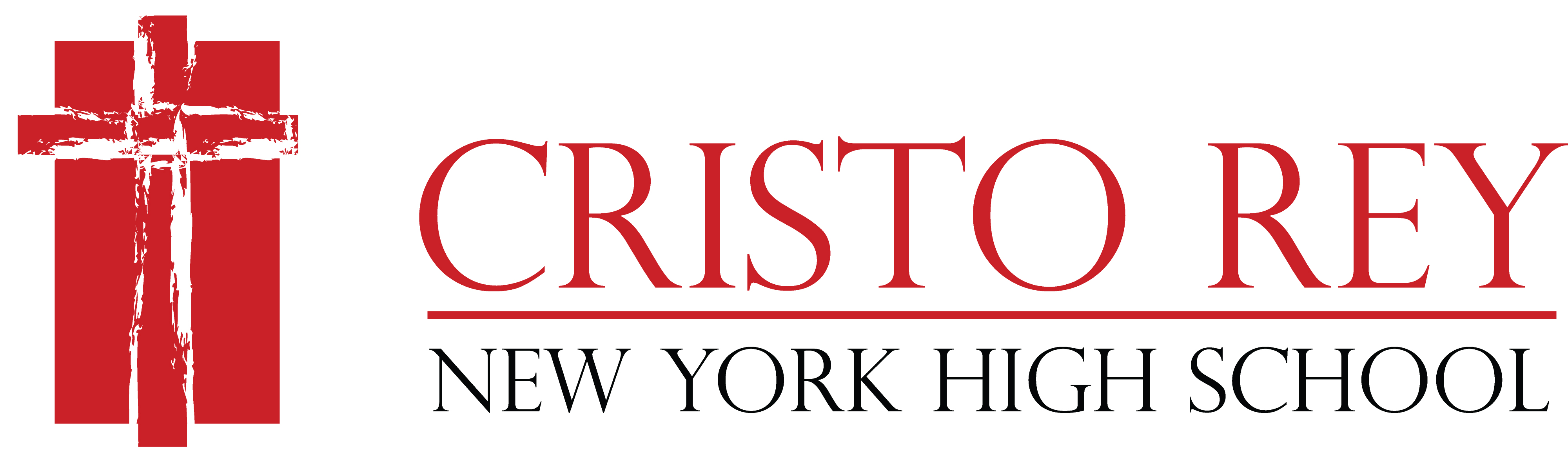 Logo for "CRISTO REY NEW YORK HIGH SCHOOL"