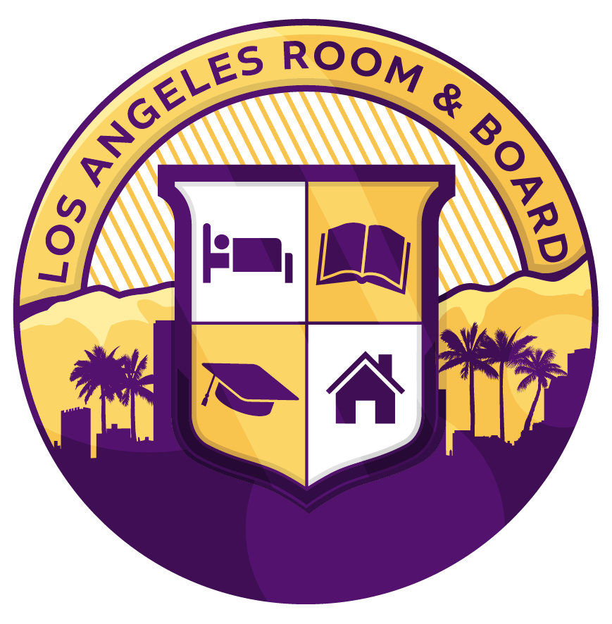 Logo for "Los Angeles Room & Board"