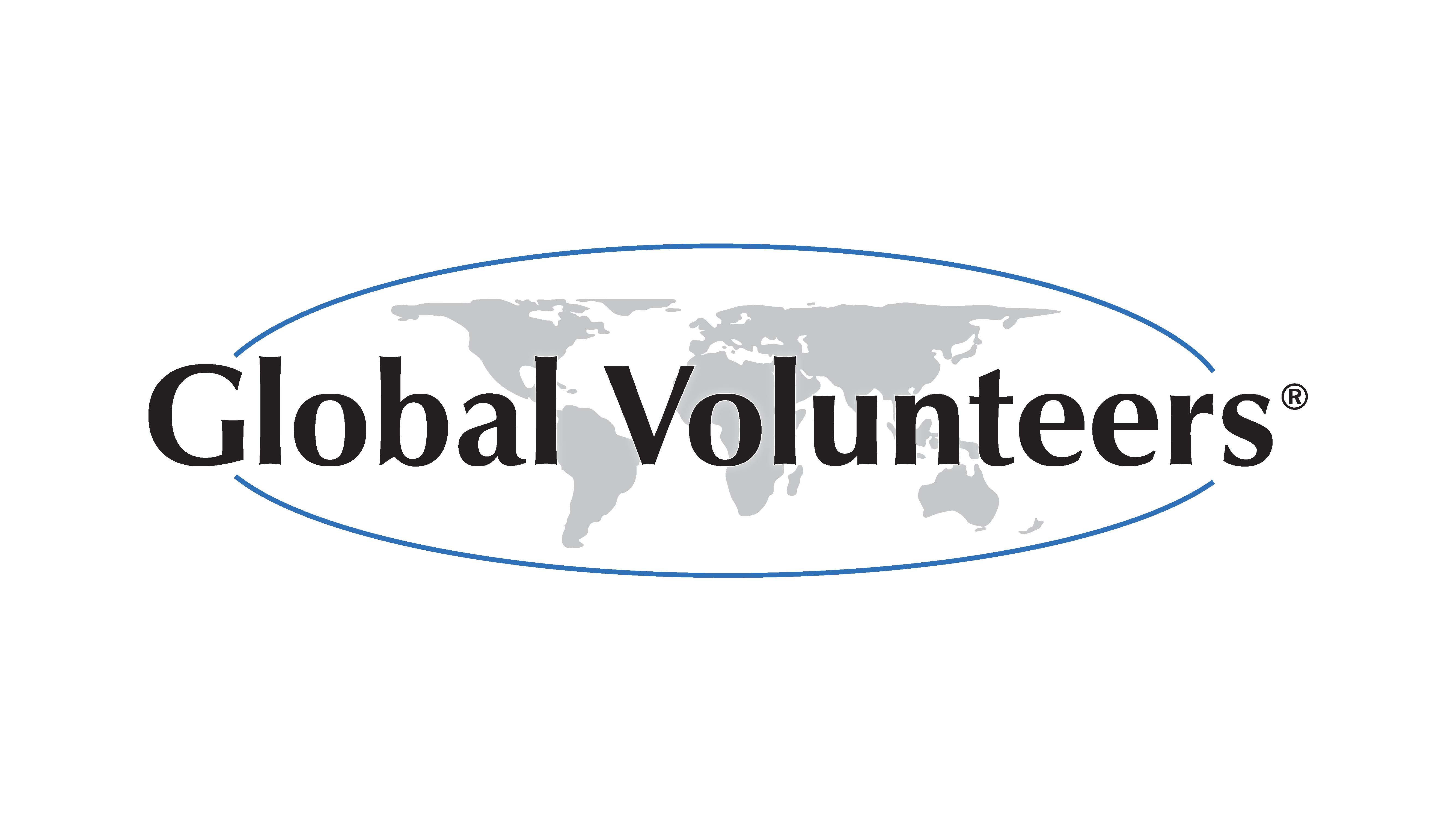 Logo for "GLOBAL VOLUNTEERS"