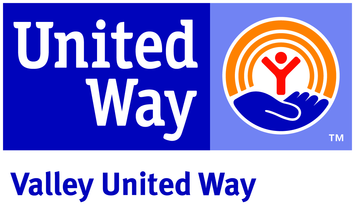 Logo for "VALLEY UNITED WAY INC"