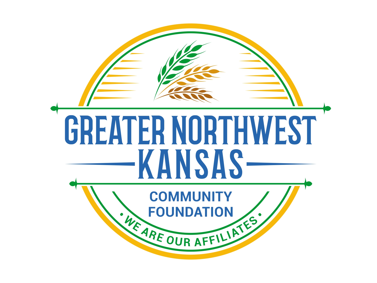 Logo for "GREATER NORTHWEST KANSAS COMMUNITY FOUNDATION"