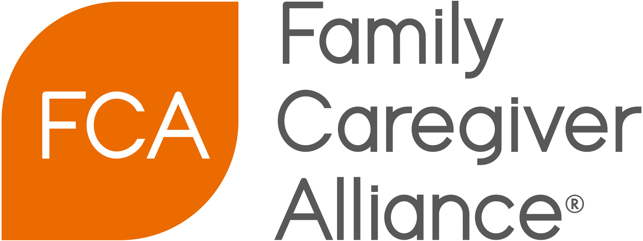 Logo for "FAMILY CAREGIVER ALLIANCE"