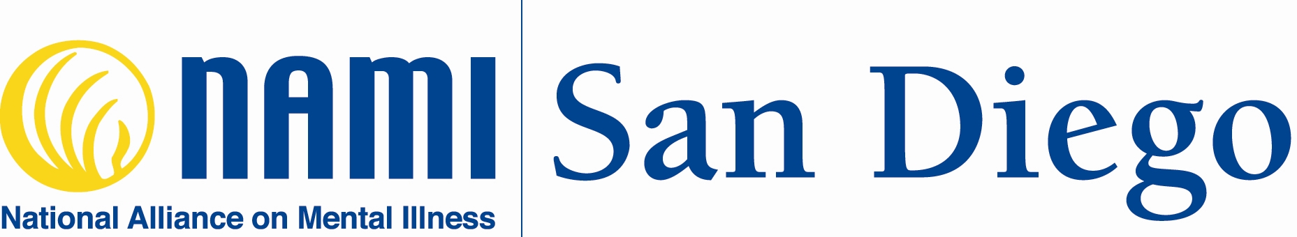 Logo for "NAMI SAN DIEGO"