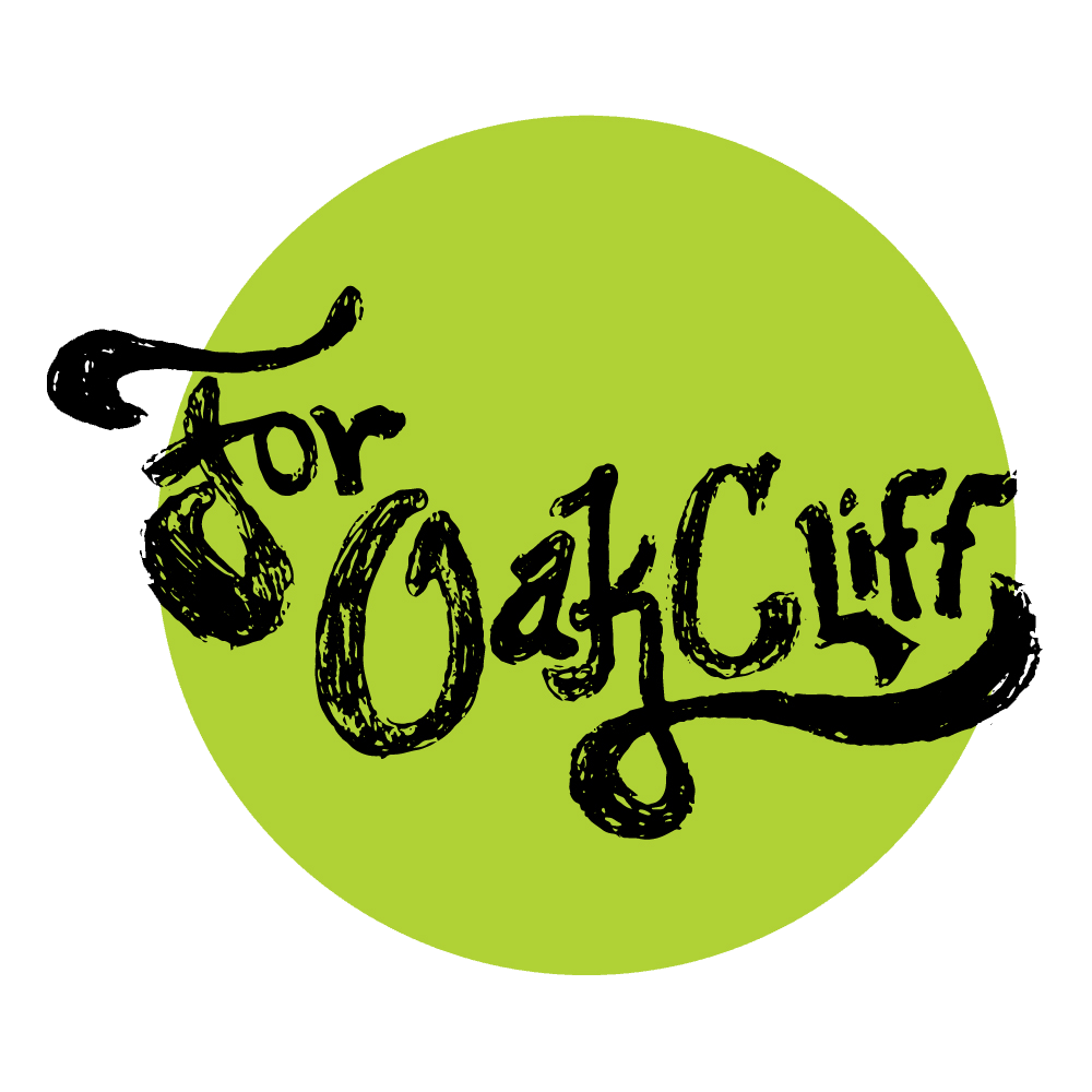Logo for "FOR OAK CLIFF"