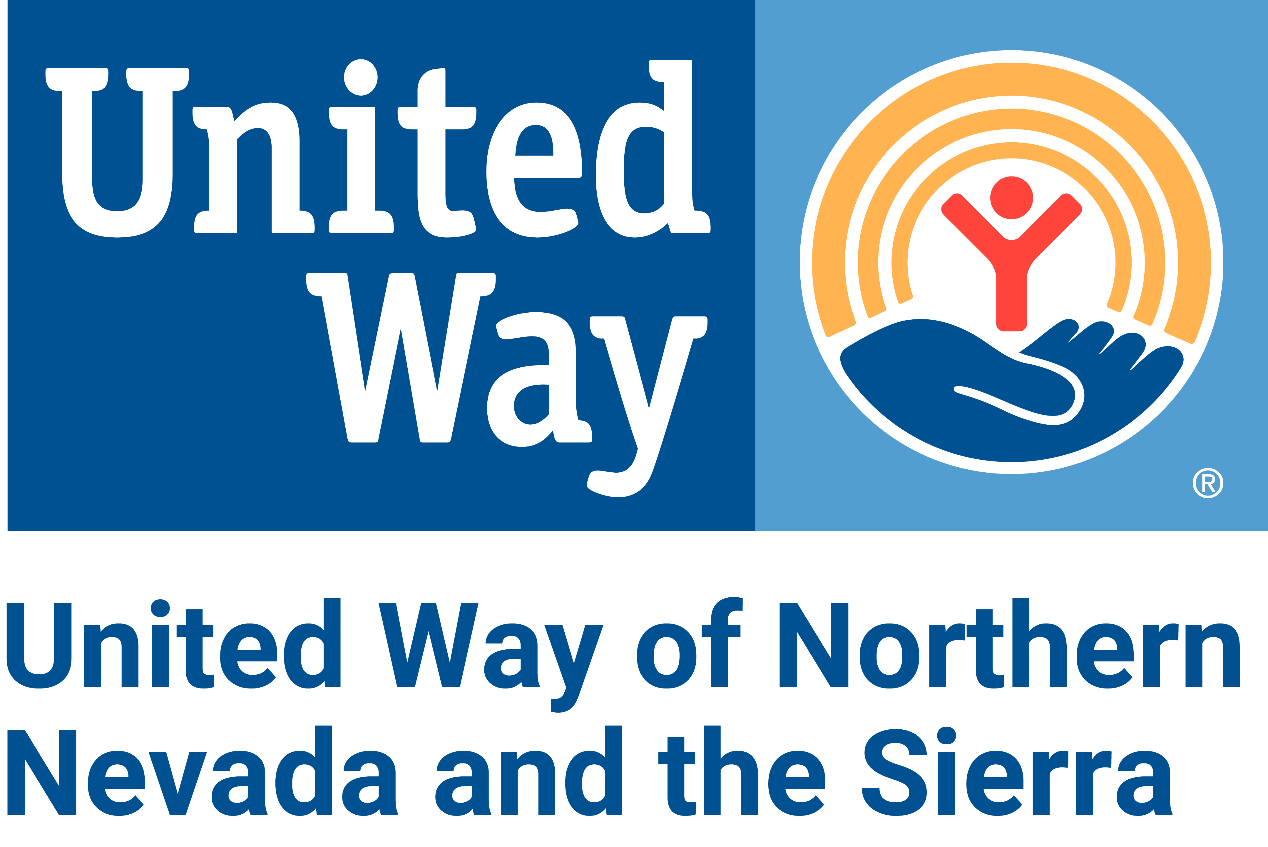Logo for "UNITED WAY OF NORTHERN NEVADA AND THE SIERRA"