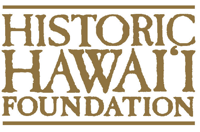 Logo for "HISTORIC HAWAI'I FOUNDATION"