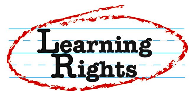 Logo for "LEARNING RIGHTS LAW CENTER"