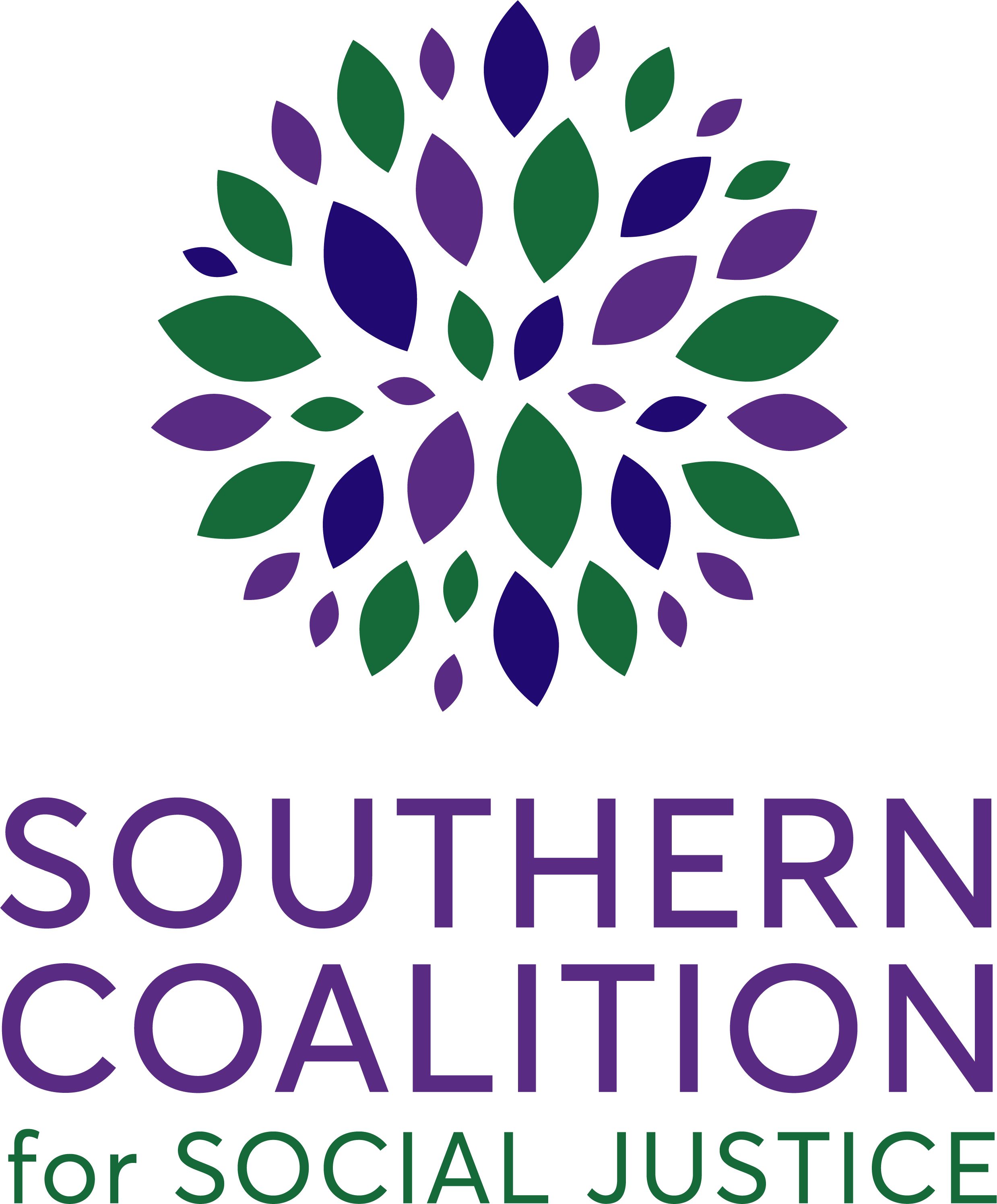 Logo for "SOUTHERN COALITION FOR SOCIAL JUSTICE"
