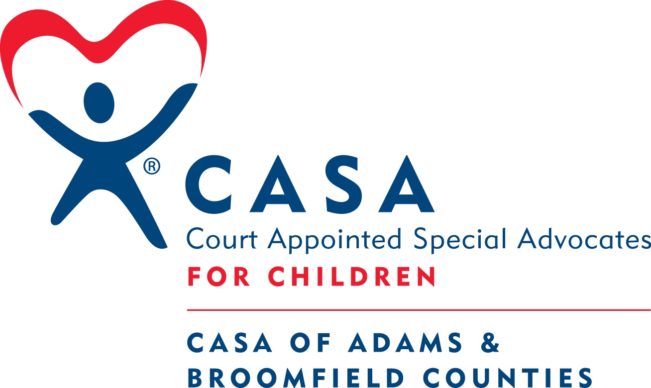 Logo for "CASA of Adams & Broomfield Counties"