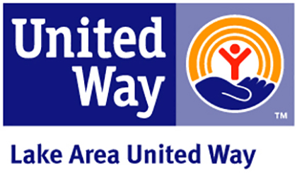 Logo for "LAKE AREA UNITED WAY INC"