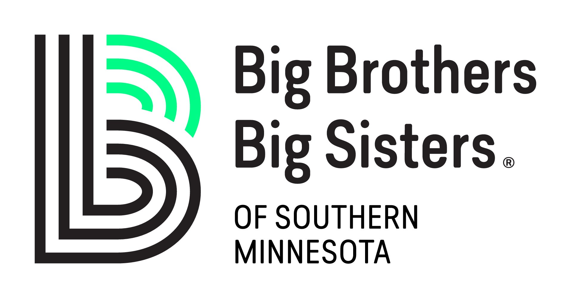 Logo for "BIG BROTHERS BIG SISTERS OF SOUTHERN MN"