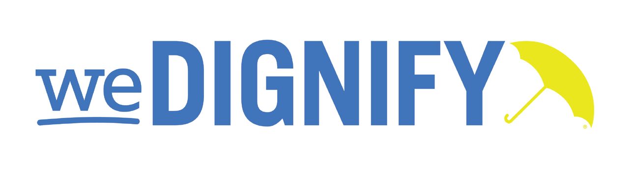 Logo for "WEDIGNIFY DBA STUDENTS FOR LIFE"