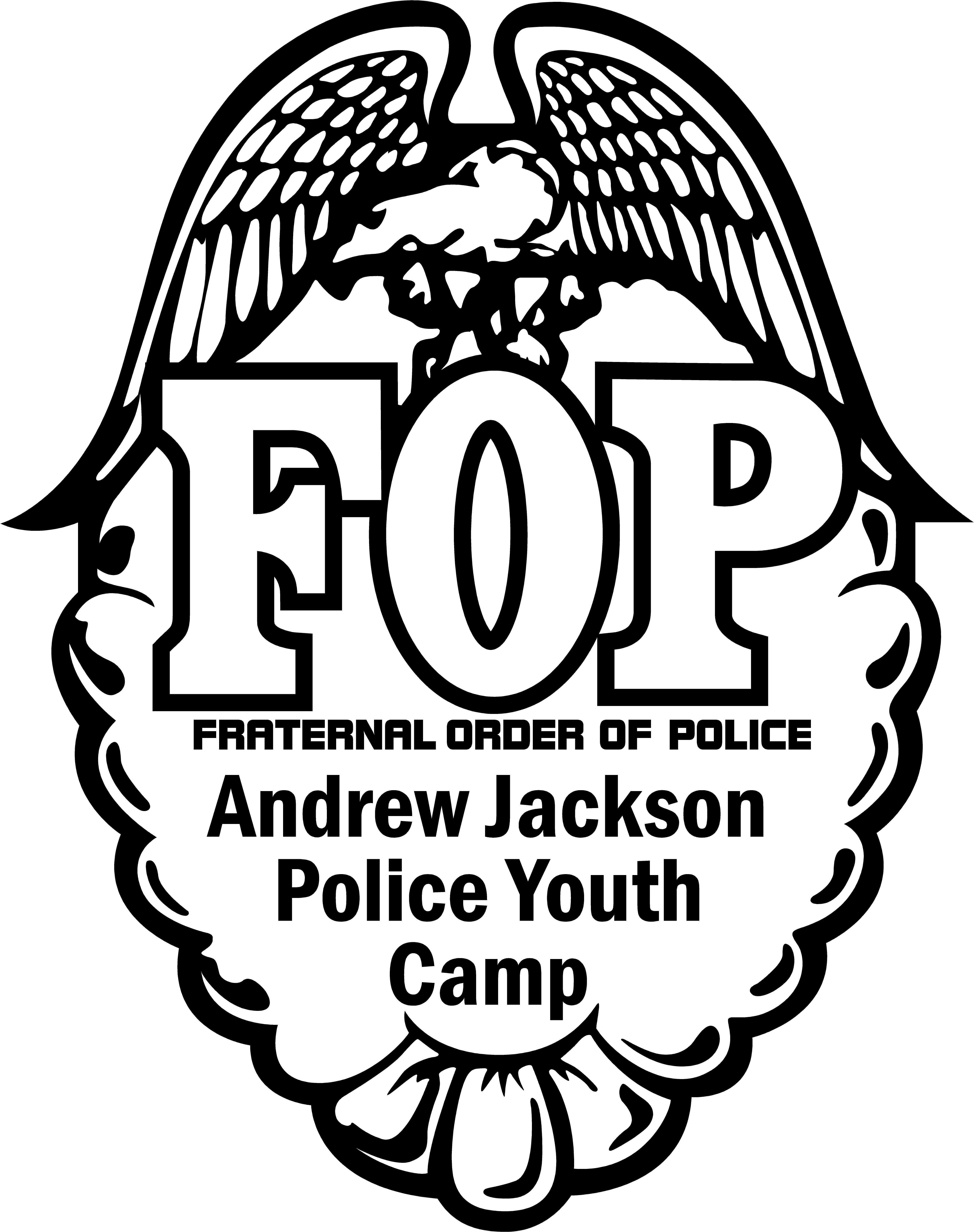 Logo for "THE ANDREW JACKSON POLICE YOUTH CAMP INC"