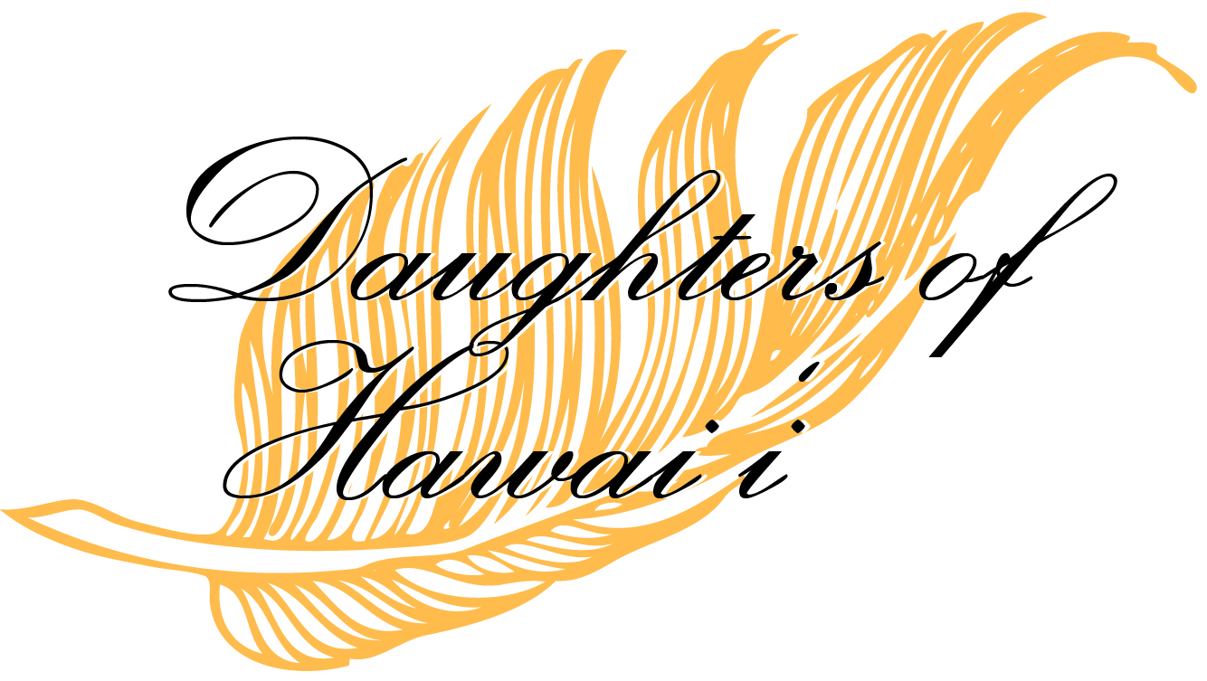 Logo for "DAUGHTERS OF HAWAII"