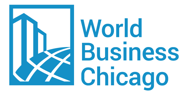 Logo for "WORLD BUSINESS CHICAGO"